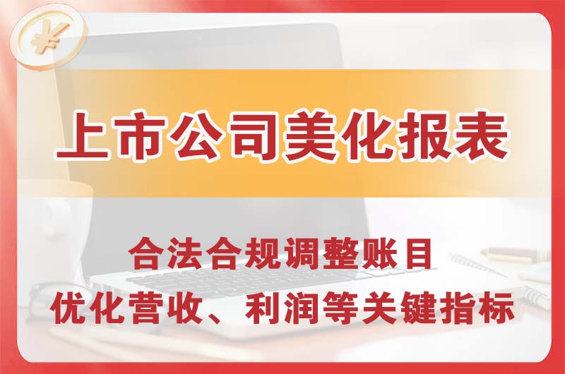公主岭上市公司美化报表