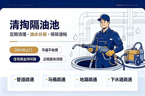 公主岭清掏隔油池