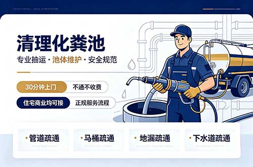 公主岭清理化粪池